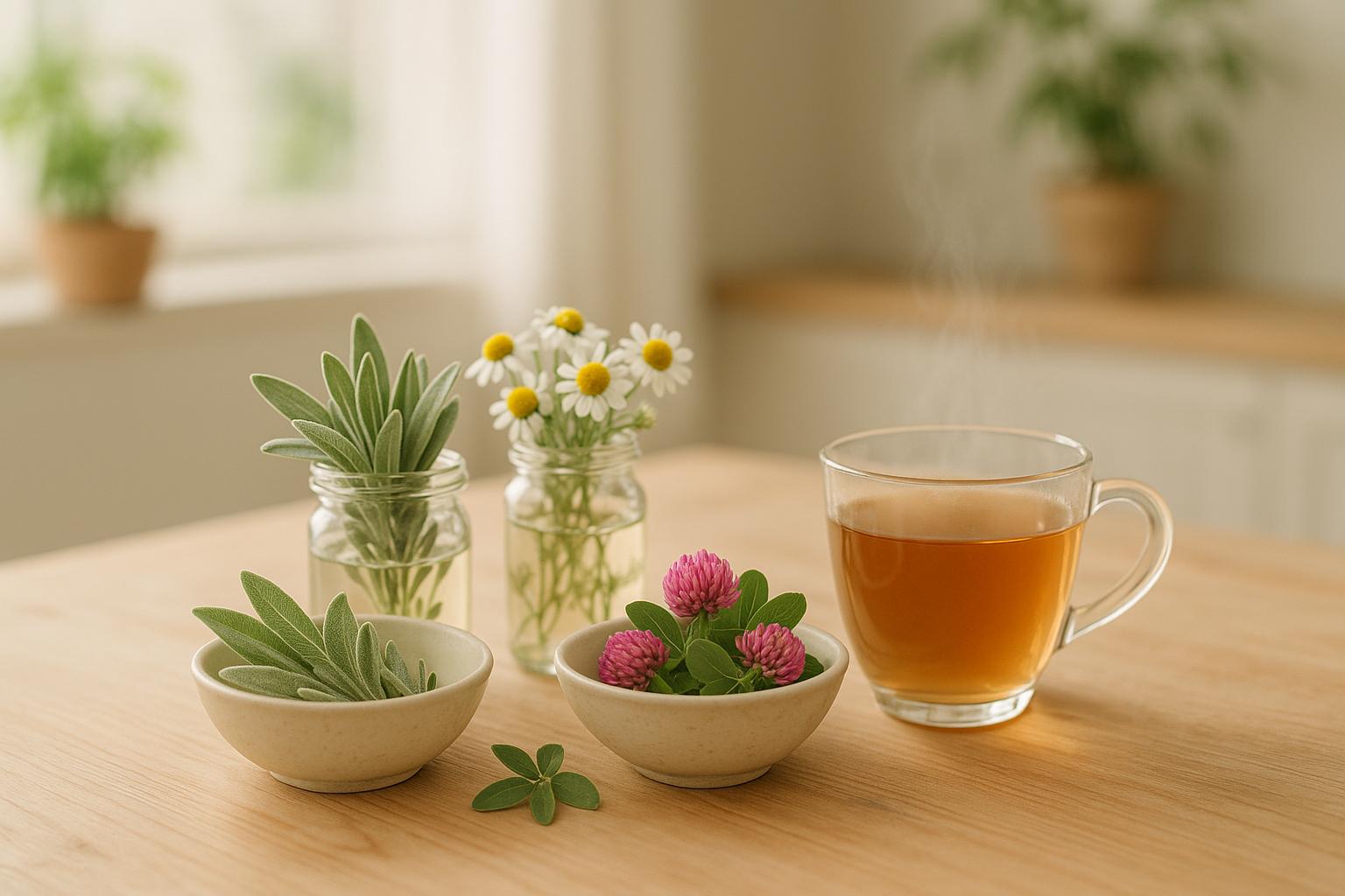 10 Hierbas Para Aliviar Síntomas de Menopausia