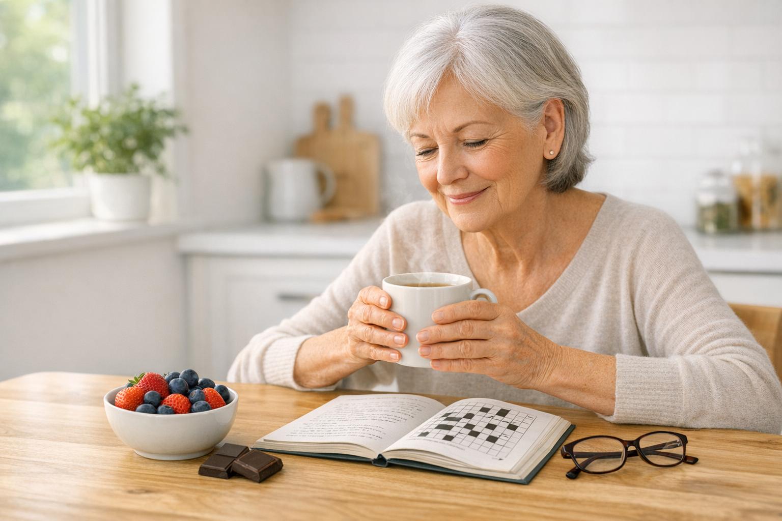 Flavonoides y memoria en adultos mayores