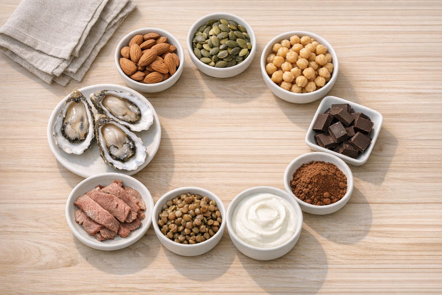 8 alimentos con zinc para fortalecer tu sistema inmune