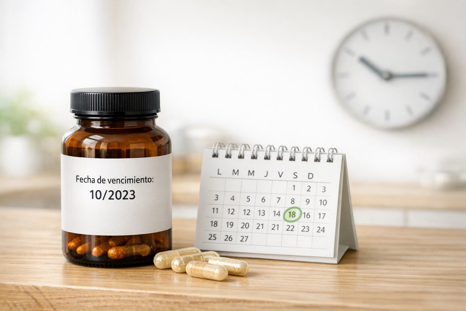 ¿Los suplementos vencen? Guía sobre fechas de caducidad