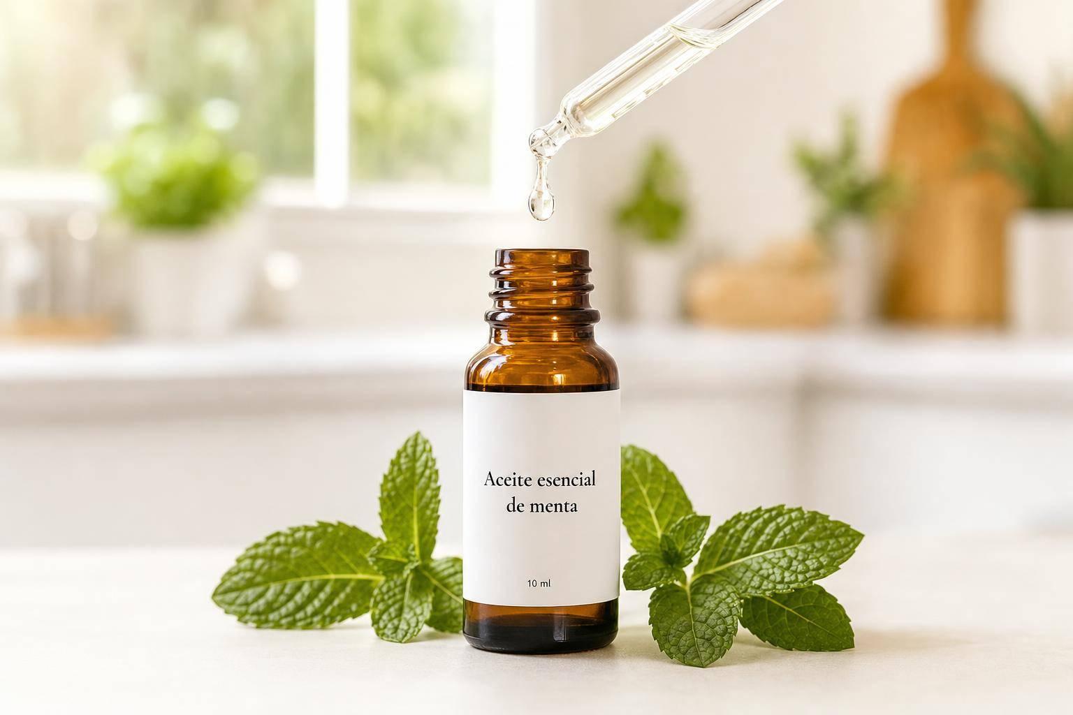 Aceite esencial de menta: propiedades antiinflamatorias
