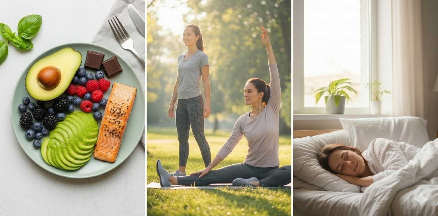 La rutina antiinflamatoria posible: cómo comer, moverte y descansar sin vivir “perfecto”