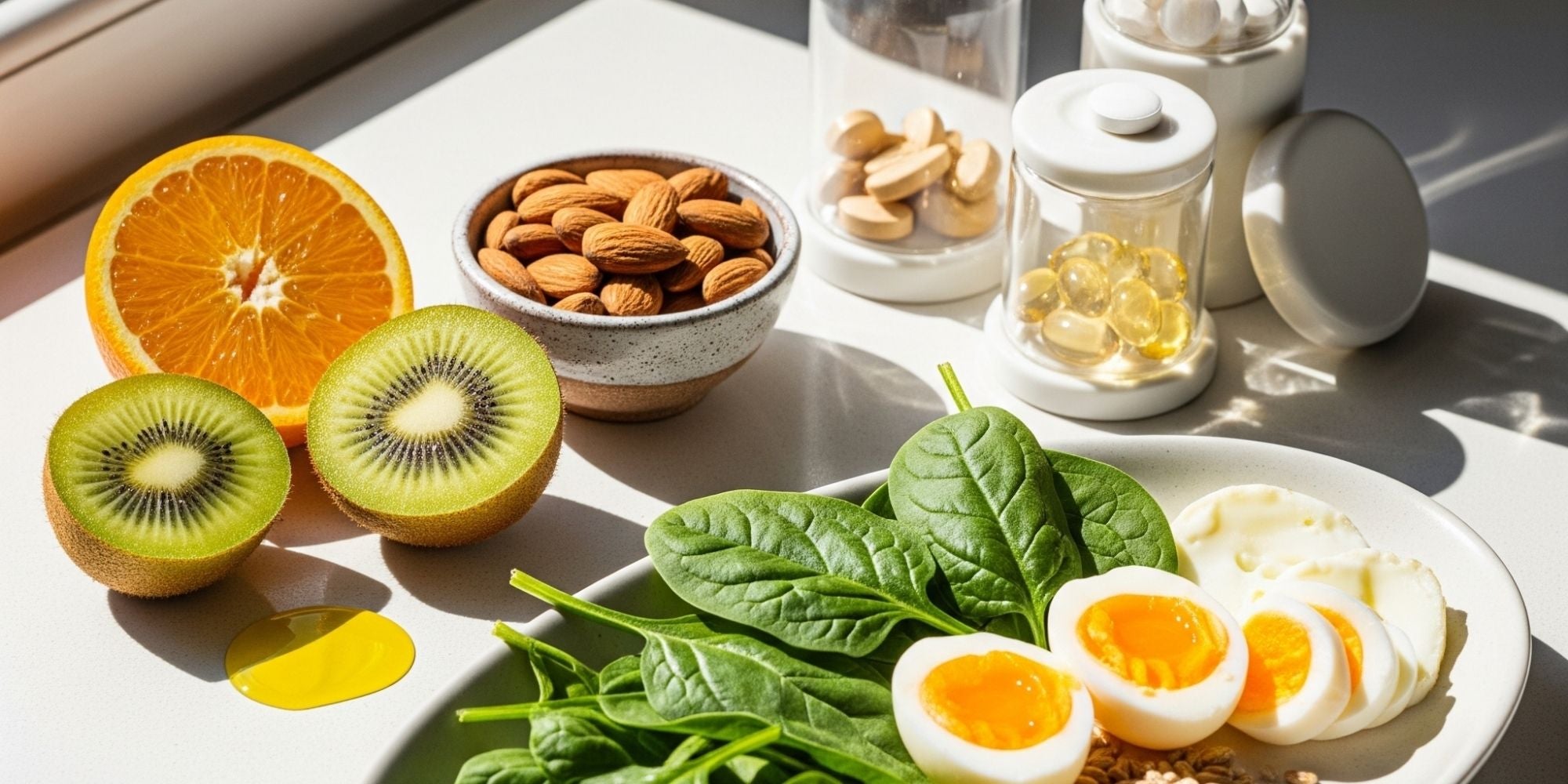 Vitamina C, vitamina E o multivitamínico: cómo elegir según tu rutina, tu alimentación y tu objetivo