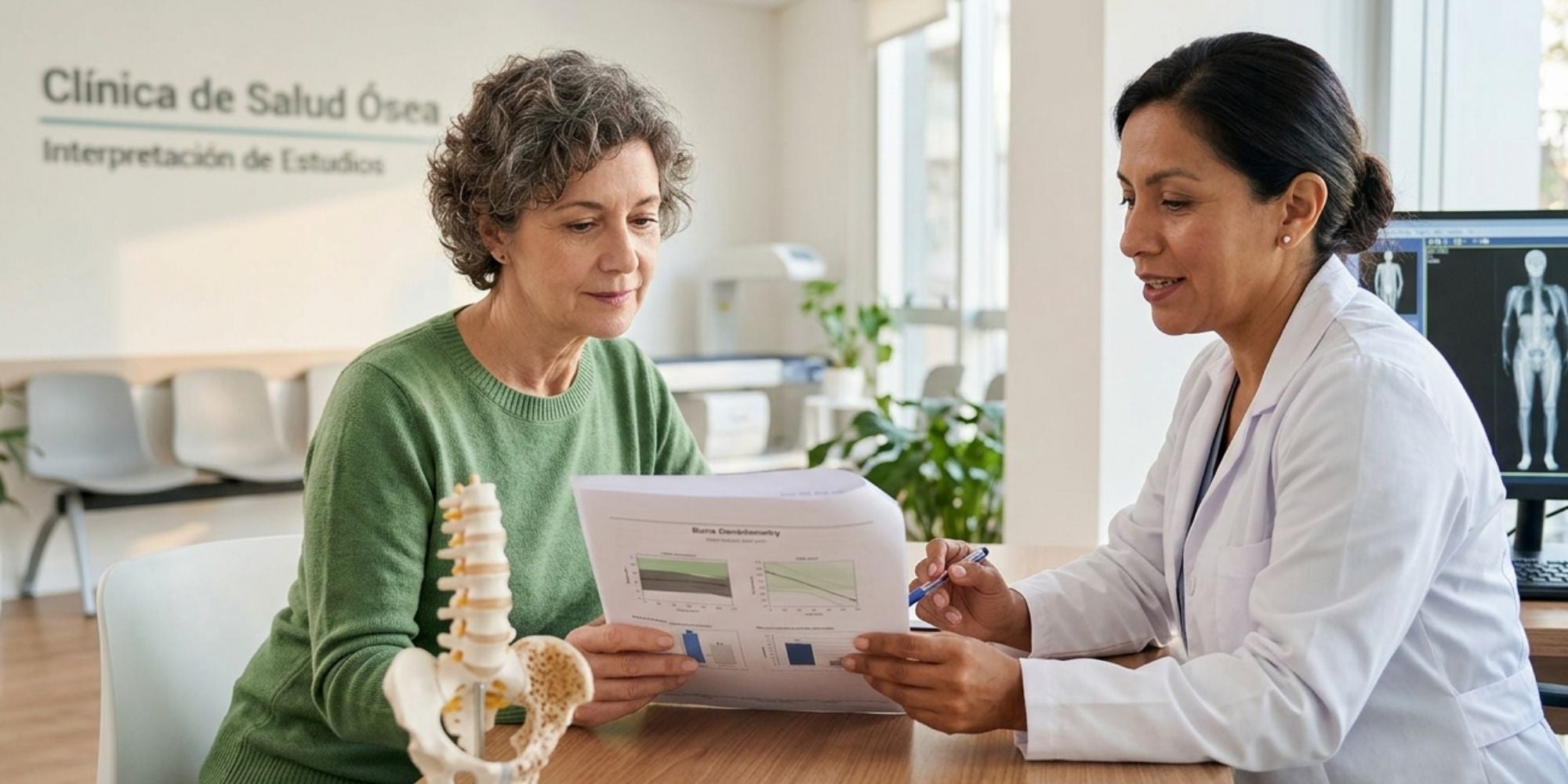 Osteopenia no es osteoporosis: cómo leer una densitometría sin entrar en pánico