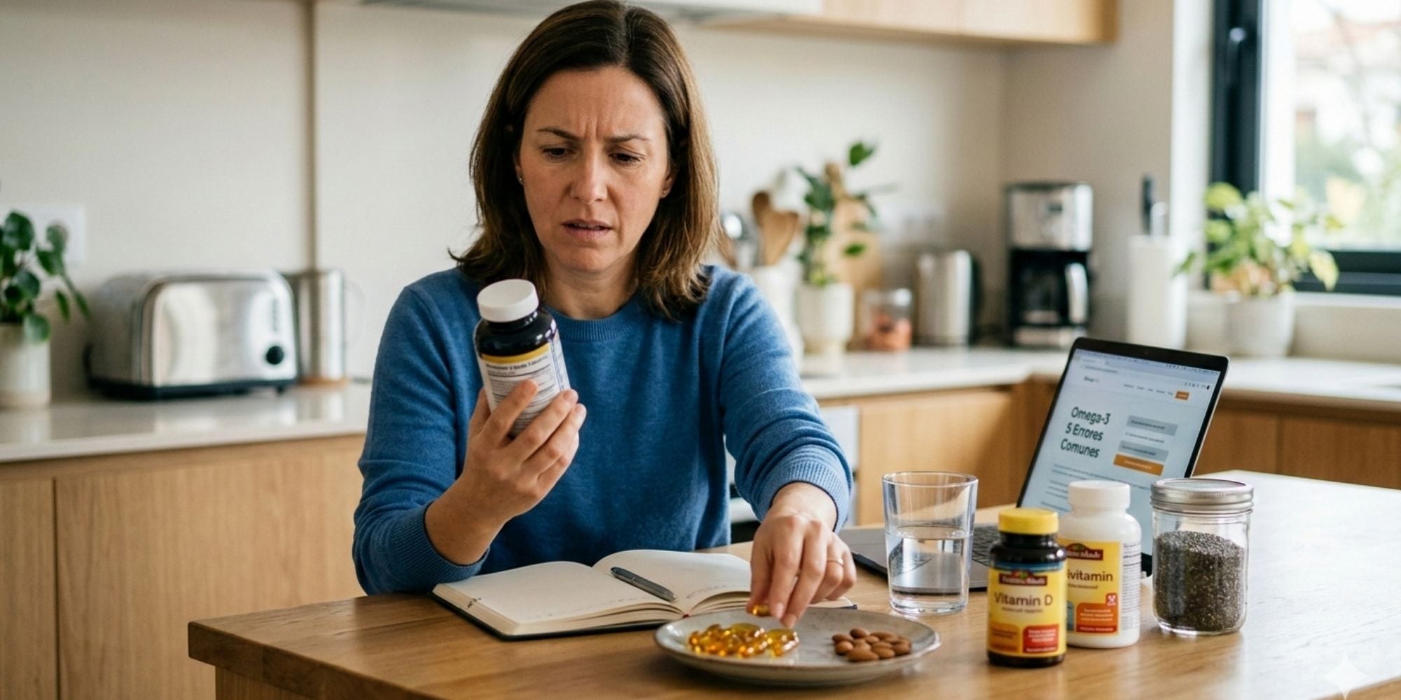 5 errores al tomar omega-3 que le sacan efecto (y cómo corregirlos sin complicarte)