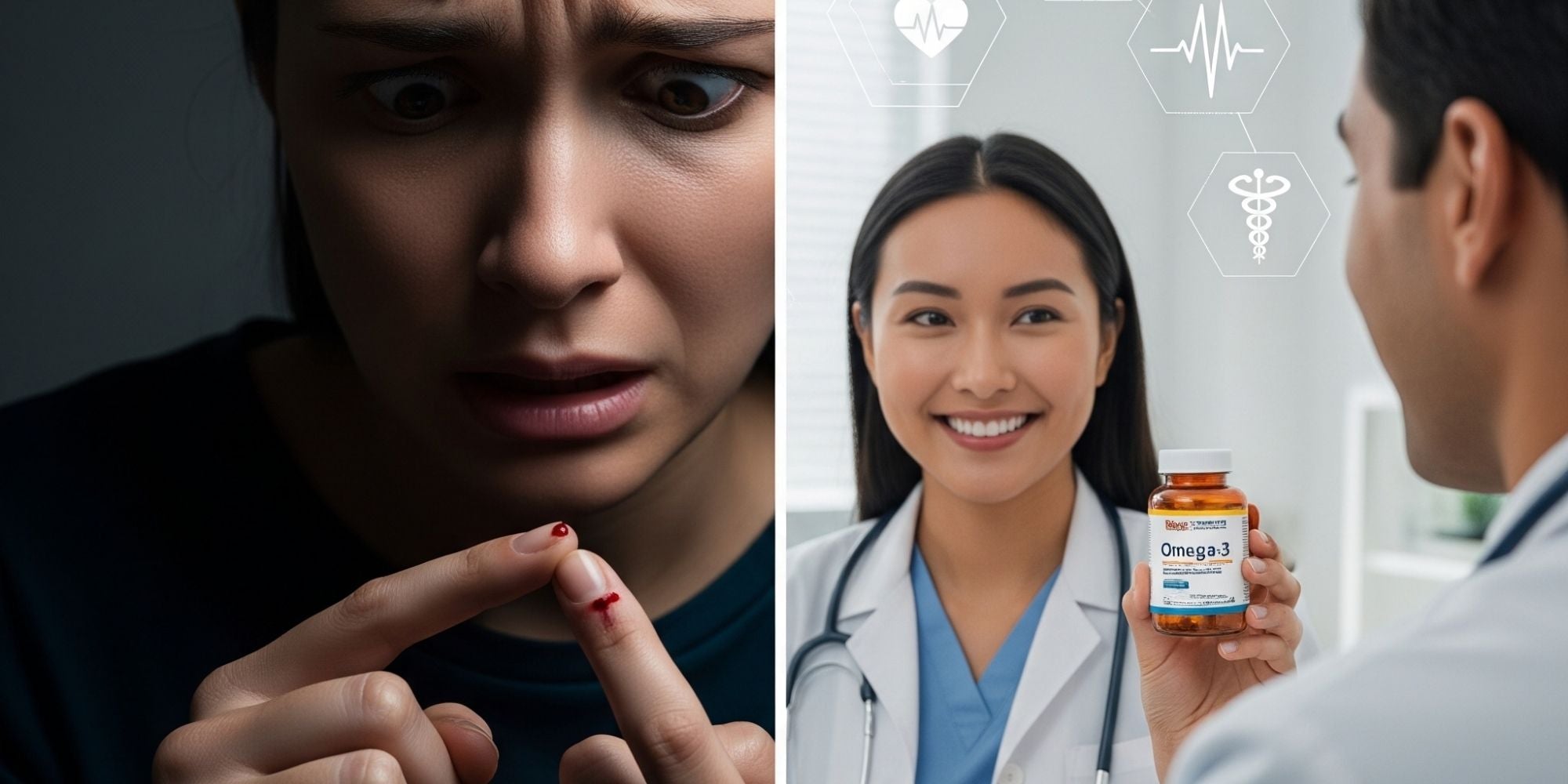 “El omega-3 afina la sangre”: mito vs realidad sobre sangrado, moretones y cirugías