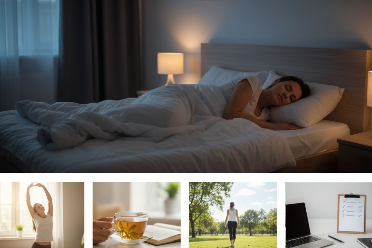 Dormís de noche, pero se decide de día: 6 hábitos diurnos que mejoran el descanso