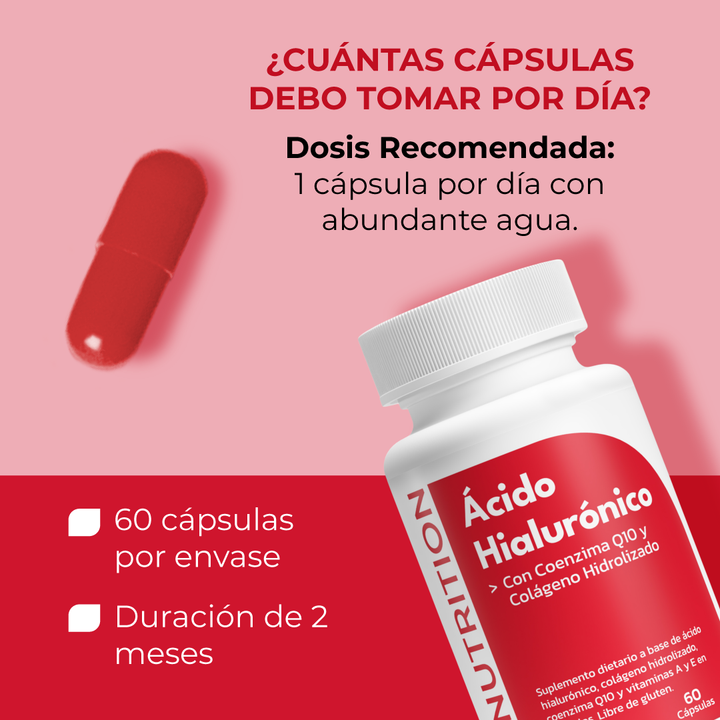 Combo Cabello: Vitaminas Hairfy + Ácido Hialurónico