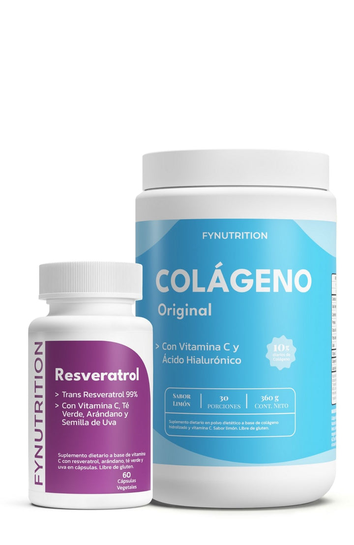 Combo Anti Age: Resveratrol - Hidrolizado original
