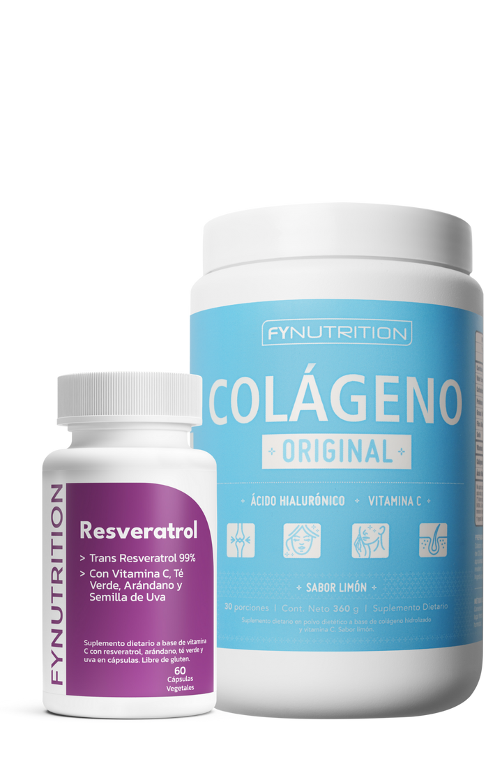 Combo Anti Age: Resveratrol - Hidrolizado original