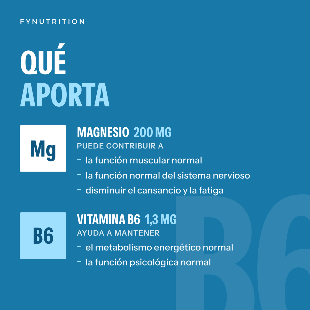 Bisglicinato de Magnesio Quelado: qué aporta – FYNUTRITION