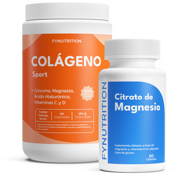 Dúo Deportivo: Colágeno Sport + Citrato de Magnesio