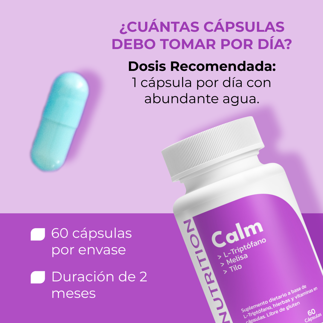 Combo Descanso: Bisglicinato de Magnesio + Calm