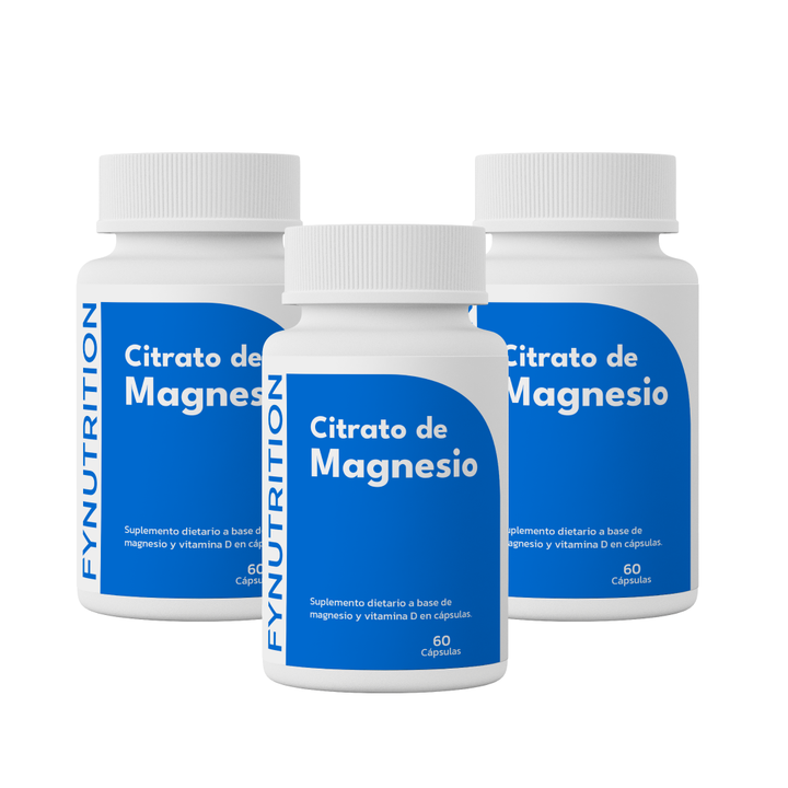 Citrato de Magnesio Cápsulas: Plan Mensual por 3 Meses