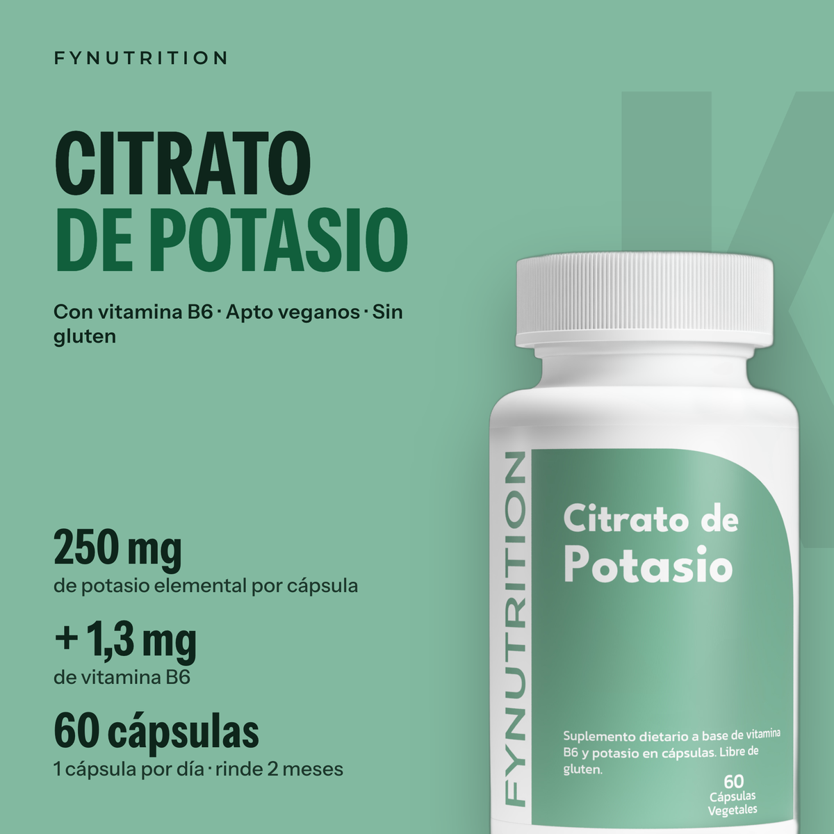Citrato de Potasio: lo esencial – FYNUTRITION