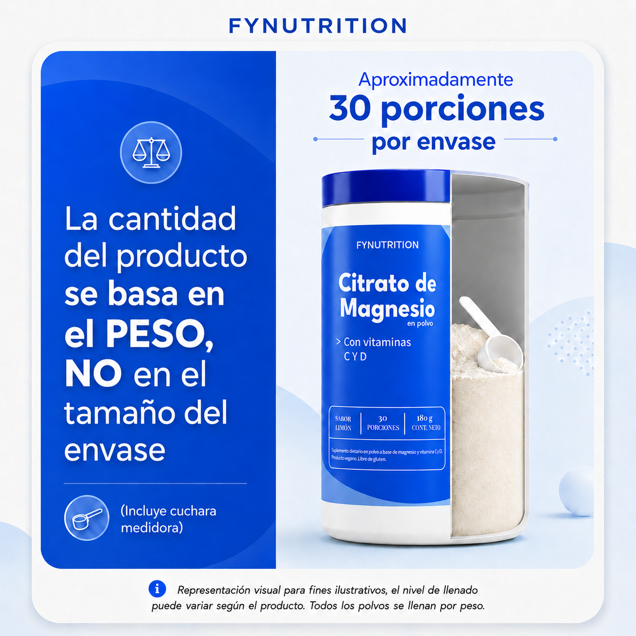 Citrato de Magnesio en Polvo