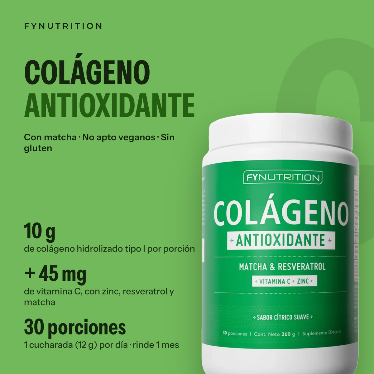 Colágeno Antioxidante: lo esencial – FYNUTRITION