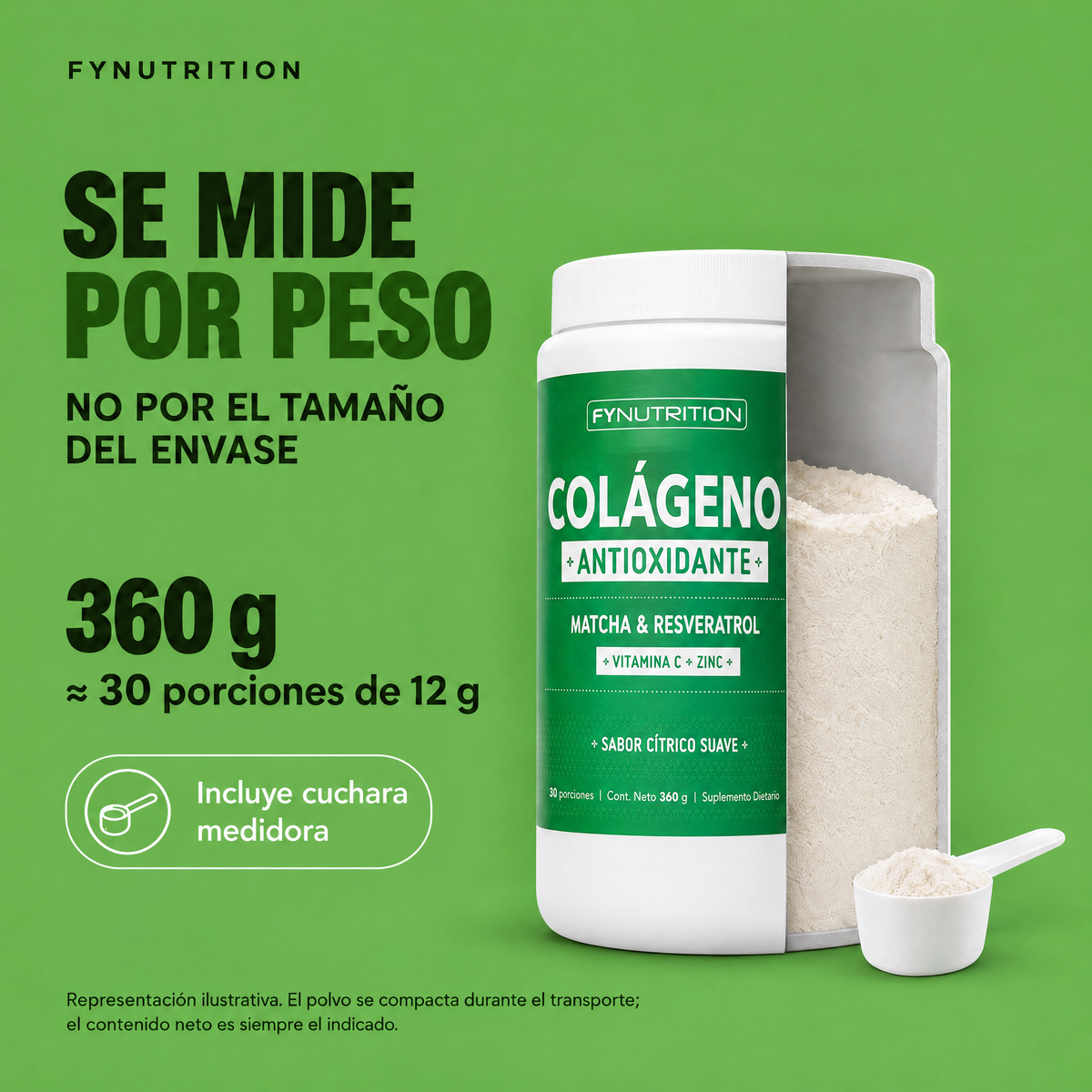 Colágeno Antioxidante: se mide por peso – FYNUTRITION