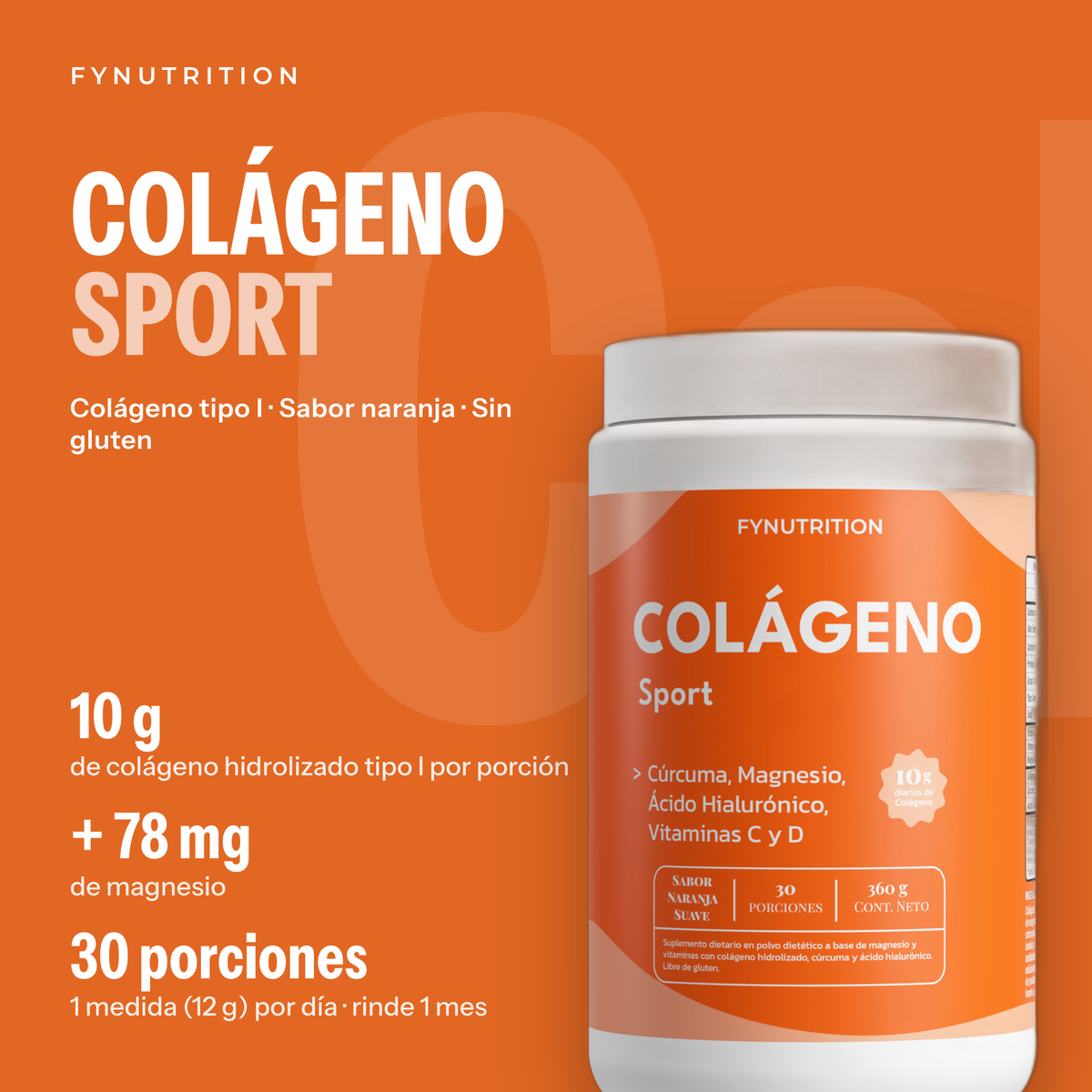 Colágeno Sport: lo esencial – FYNUTRITION