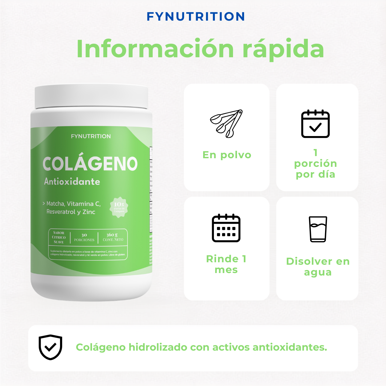Colágeno Antioxidante