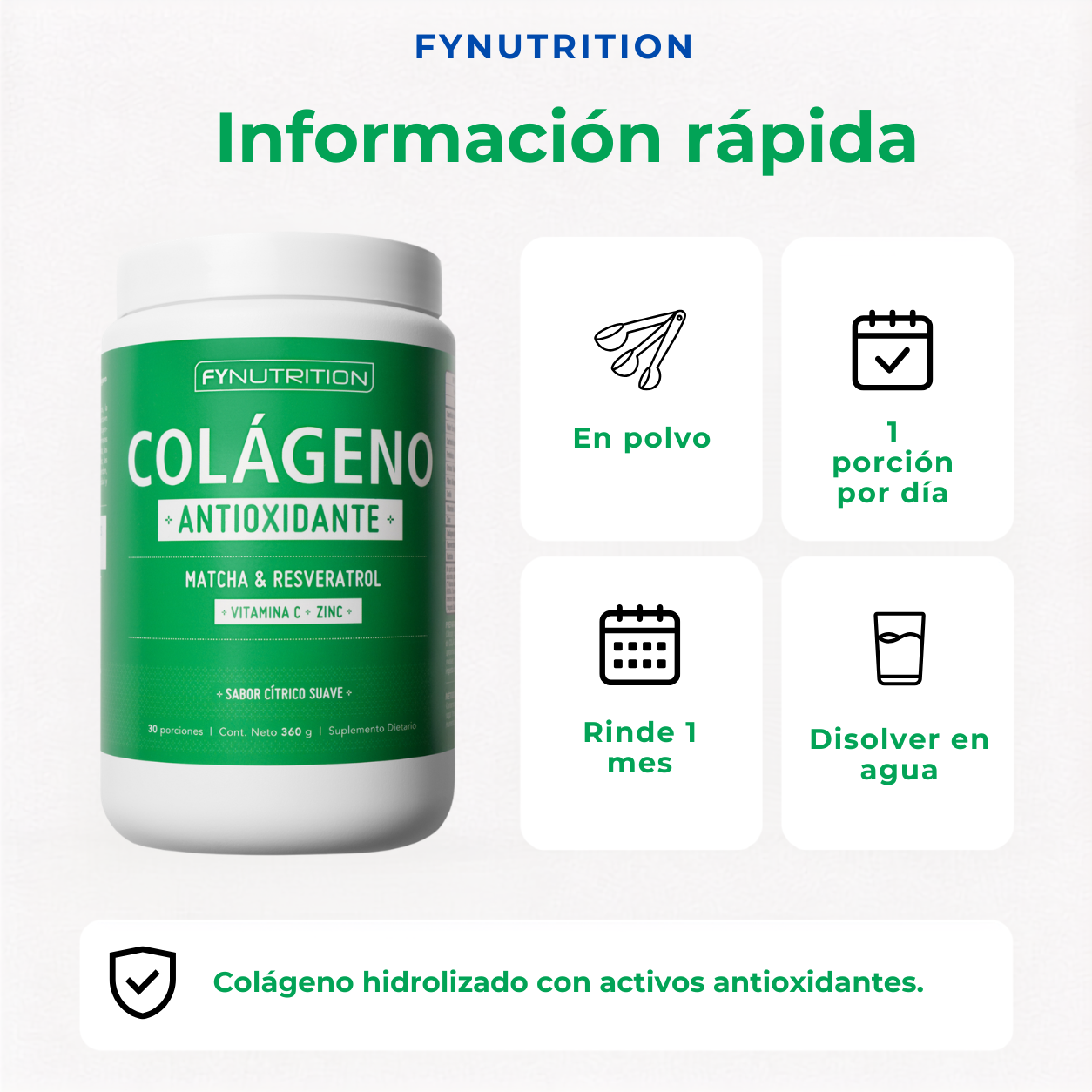 Colágeno Antioxidante