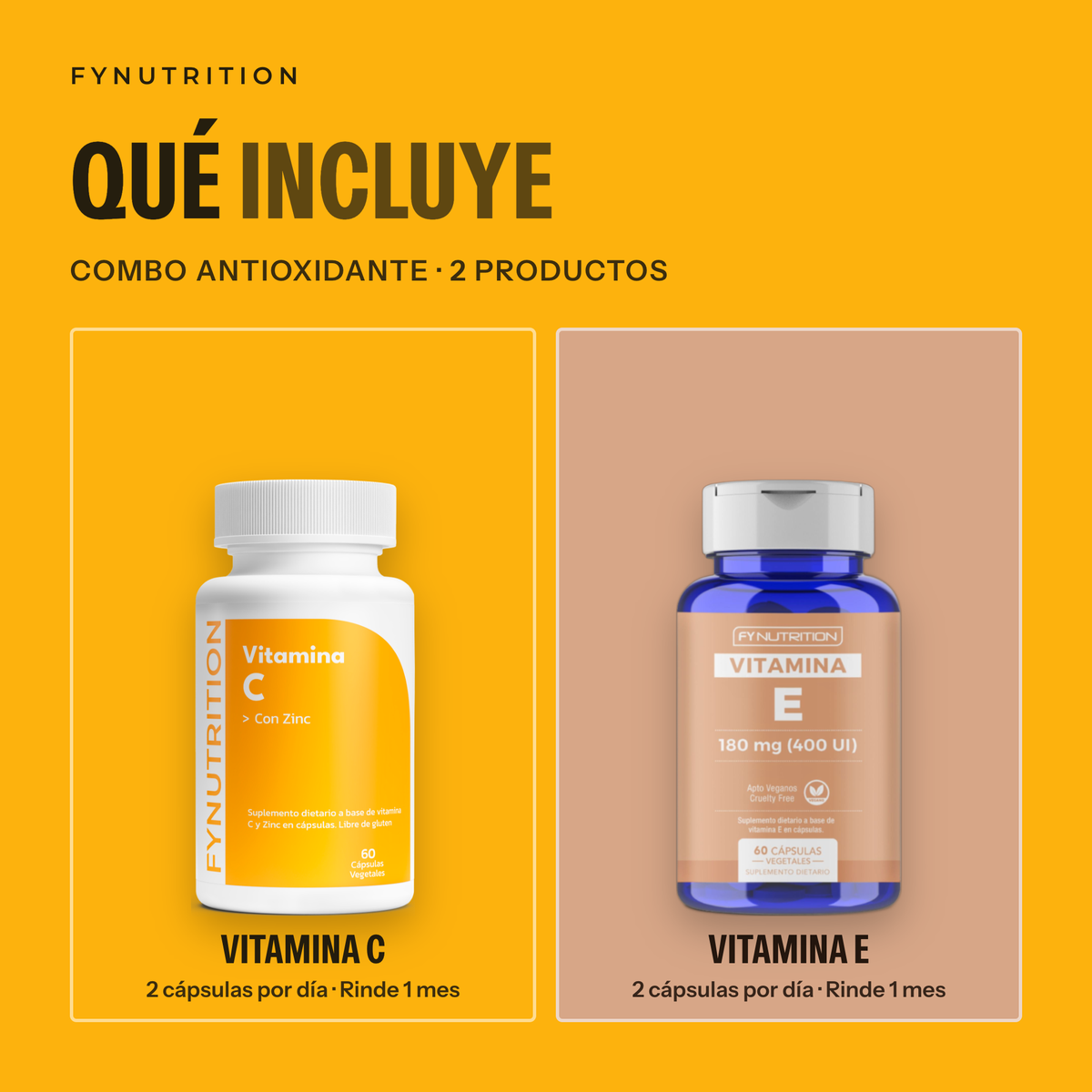 Combo Antioxidante: qué incluye – FYNUTRITION