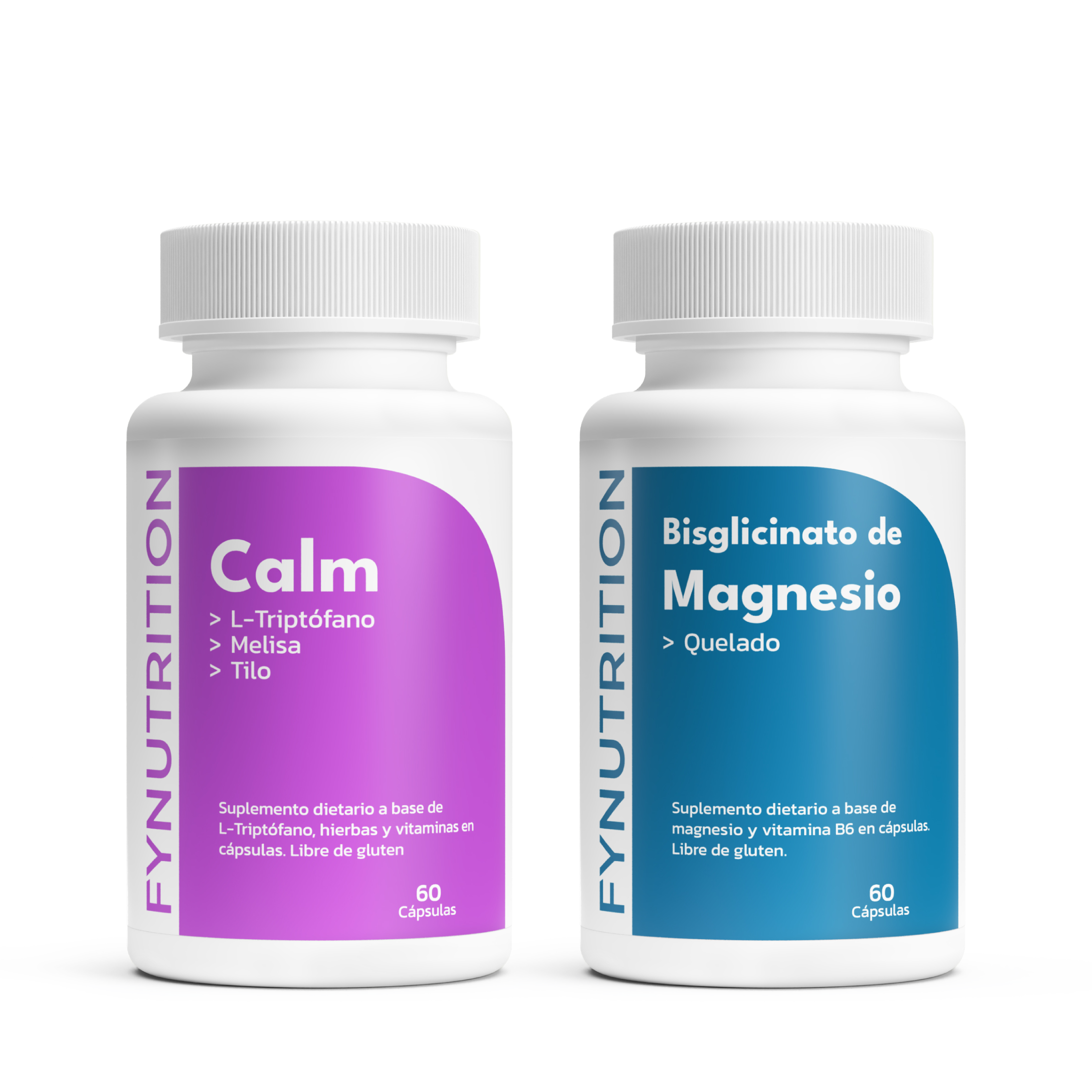 Combo Descanso: Bisglicinato de Magnesio + Calm
