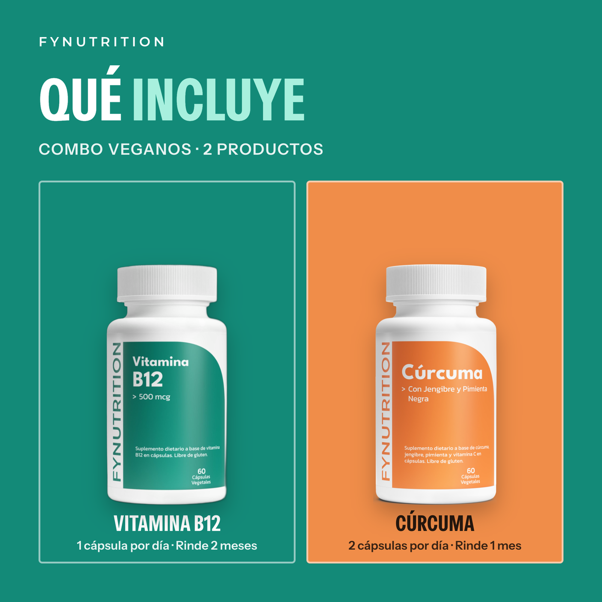 Combo Veganos: qué incluye – FYNUTRITION