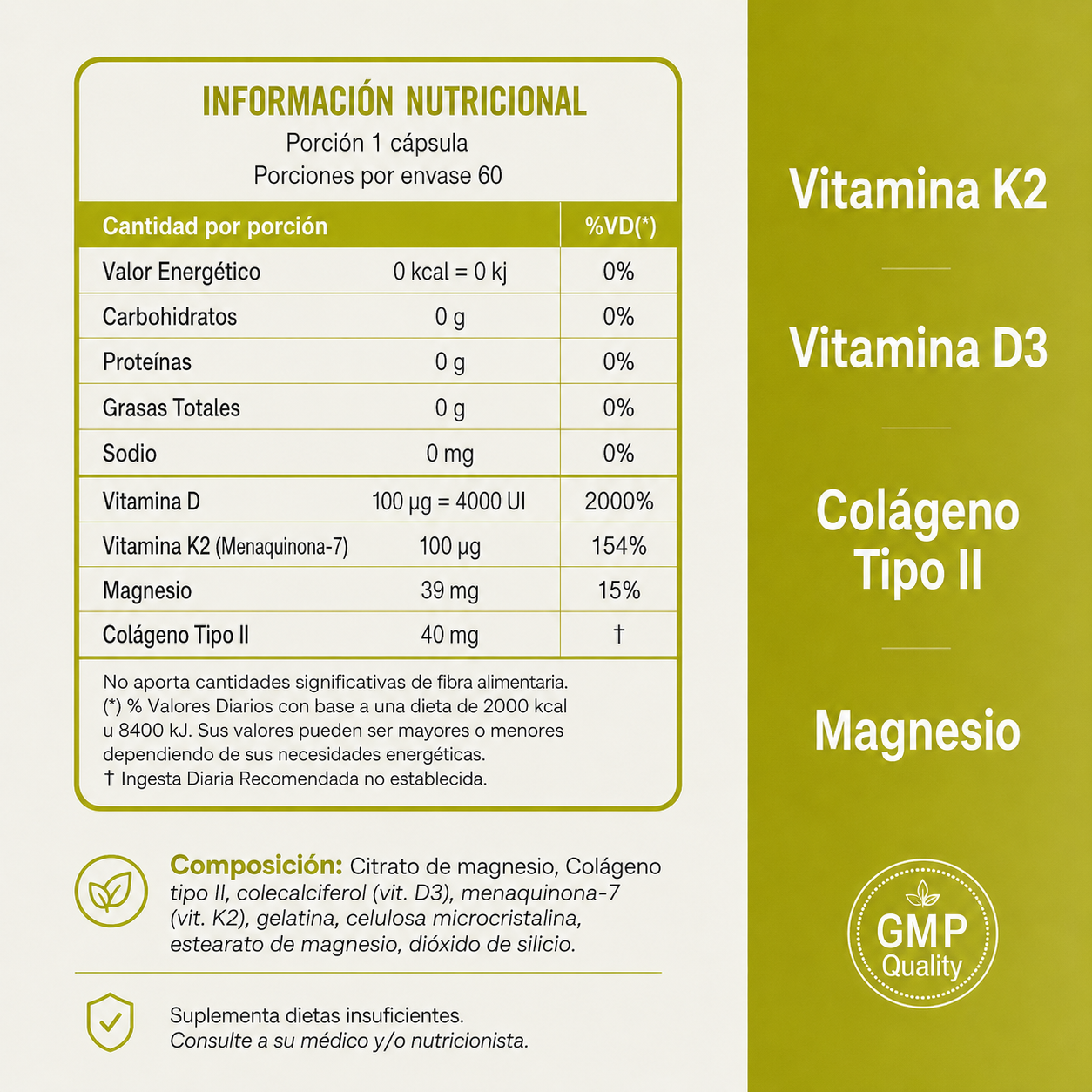 Vitamina K2 + D3