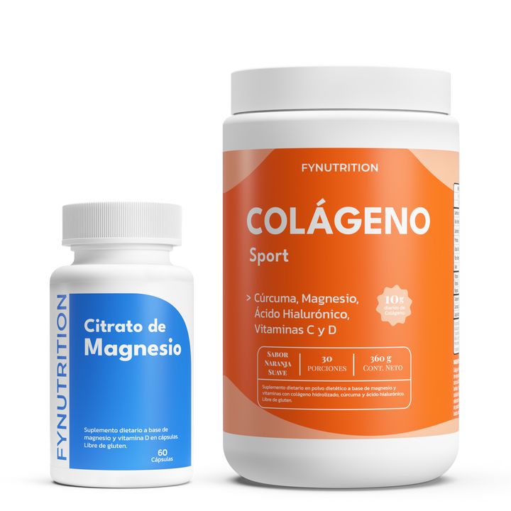 Combo Deportivo - Colágeno Sport + Citrato de Magnesio