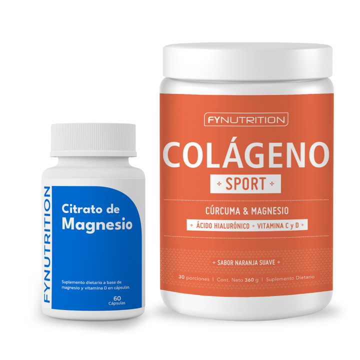 Combo Deportivo - Colágeno Sport + Citrato de Magnesio