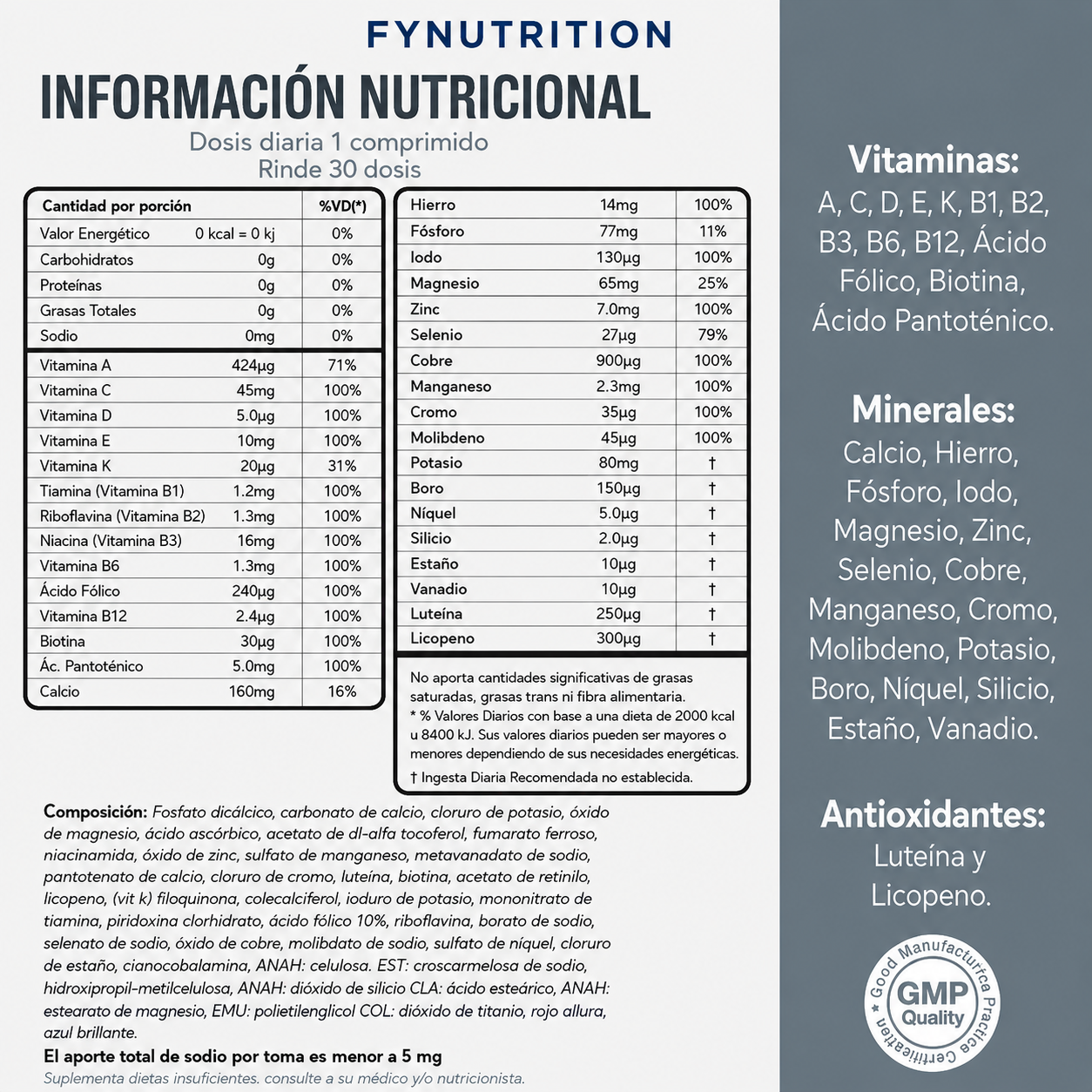 Multify - Multivitamínico