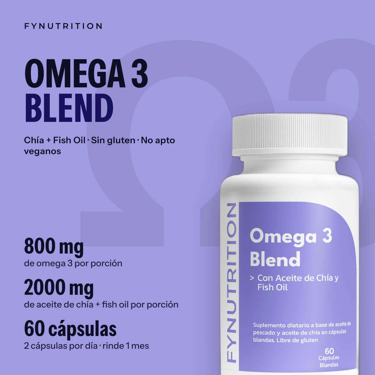 Omega 3 Blend: lo esencial – FYNUTRITION
