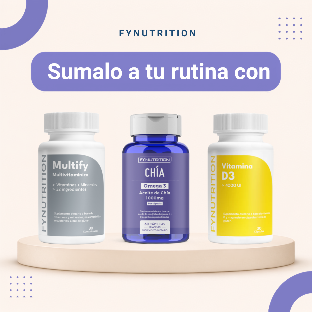 Omega 3 Blend - Chía + Fish Oil