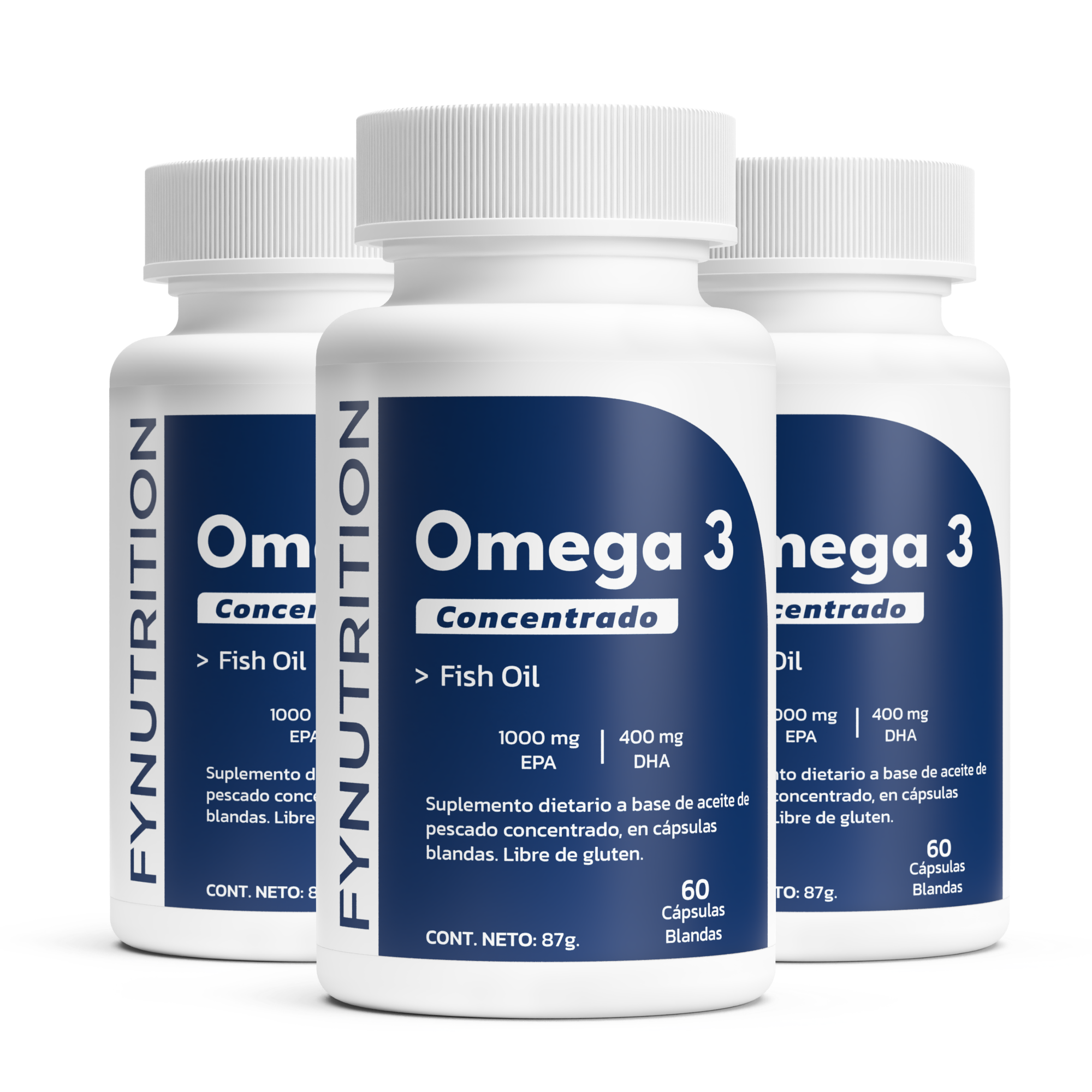 Omega 3 Concentrado 1000 EPA + 400 DHA