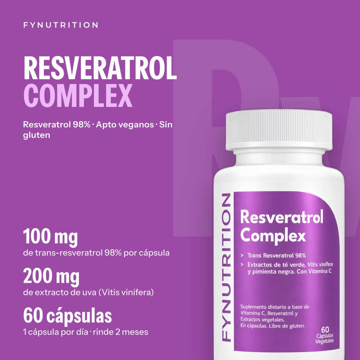 Resveratrol Complex: lo esencial – FYNUTRITION