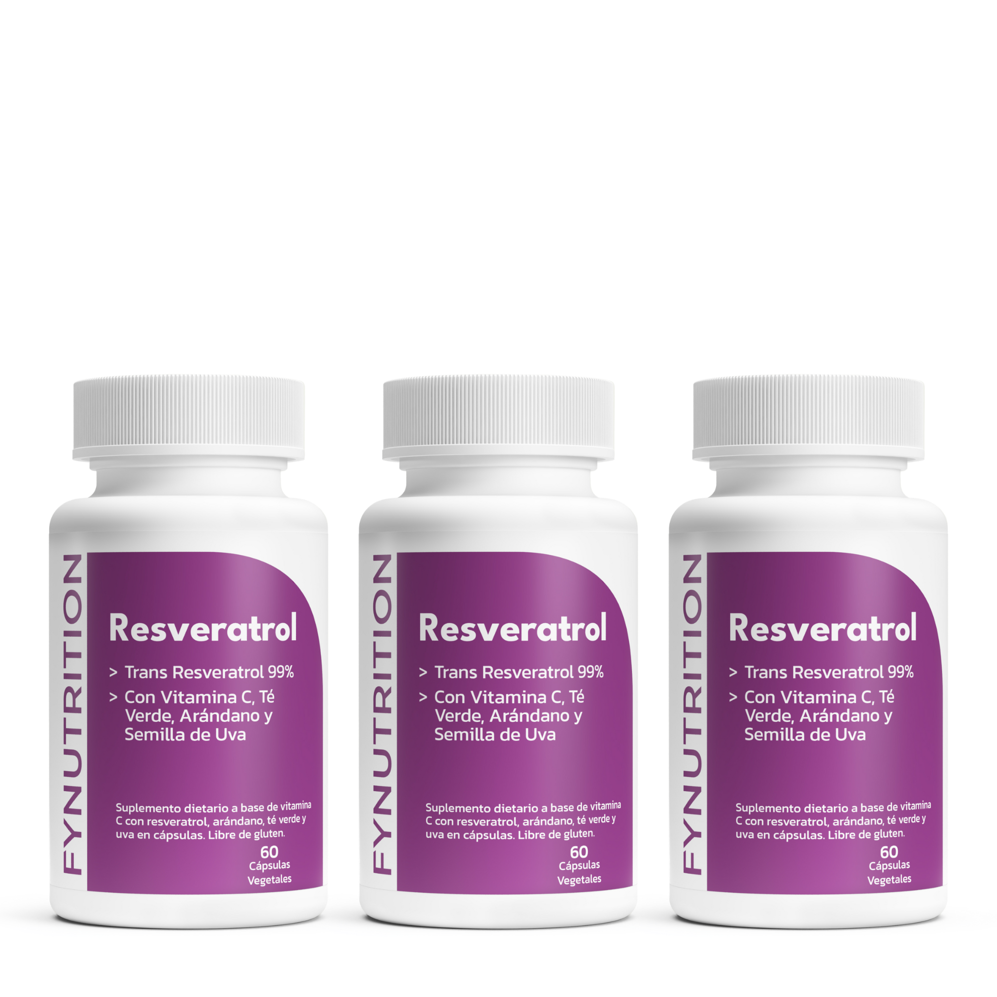Resveratrol x 3
