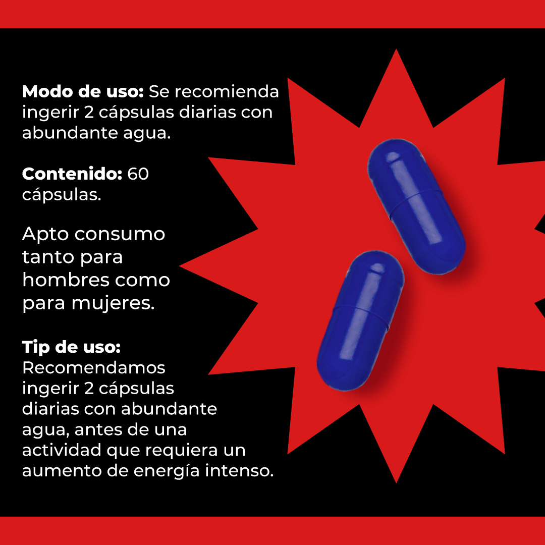 SUBIFY - Subí tu Testosterona, Potencia, Energía y Rendimiento - 60 Cápsulas