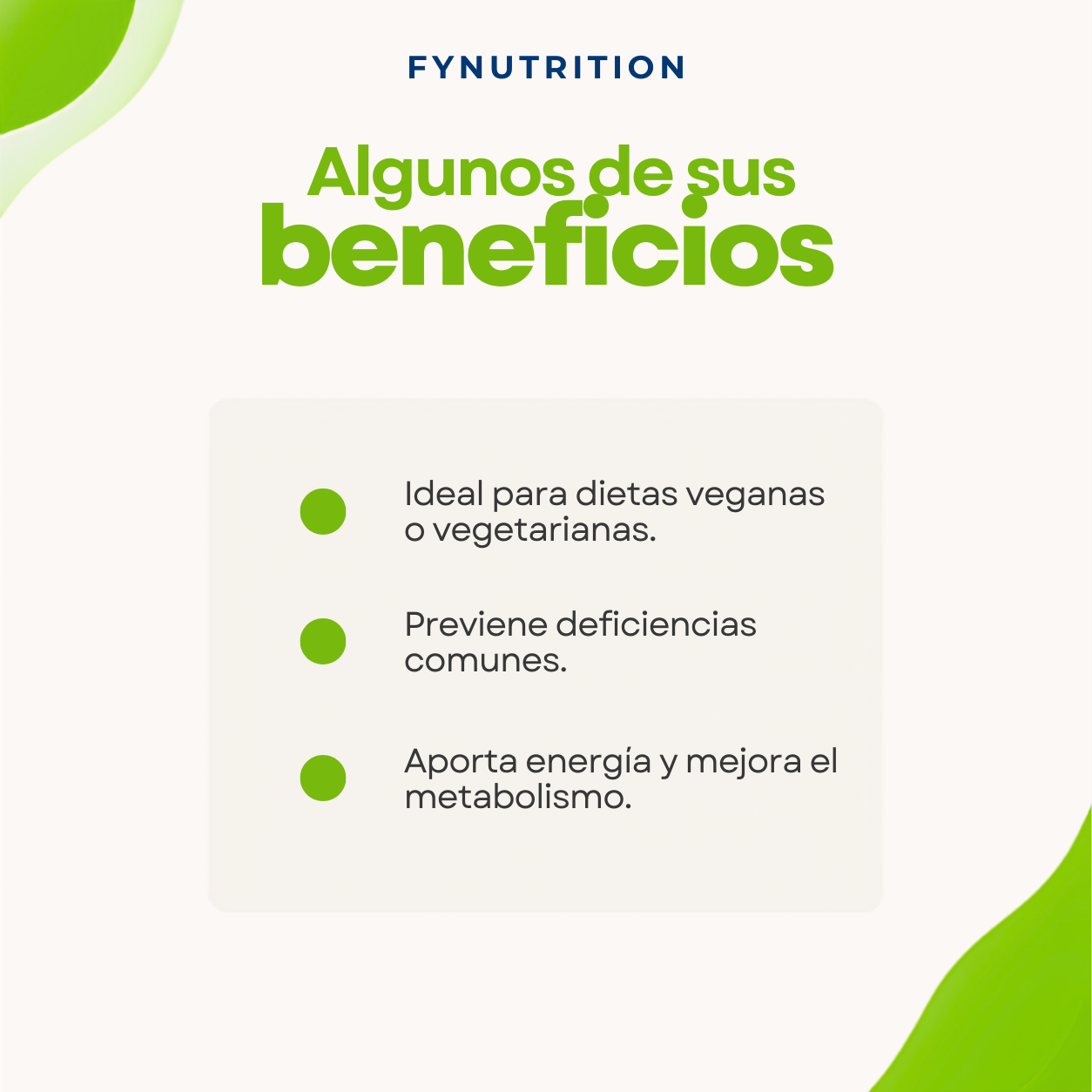 Vegan Complex - Complemento Vegano