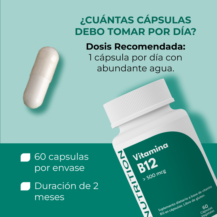 Combo Veganos: Vitamina B12 + Cúrcuma