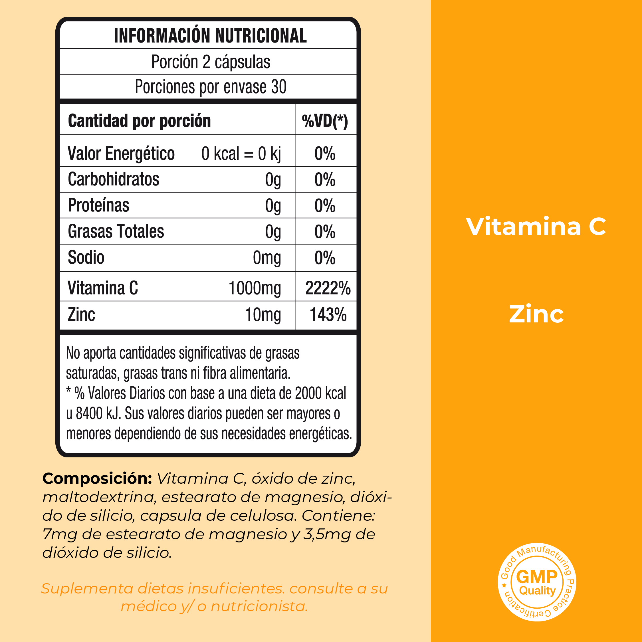 Combo Antioxidante - Vitamina C + Vitamina E