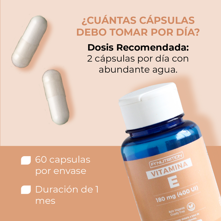 Combo Antioxidante - Vitamina C + Vitamina E