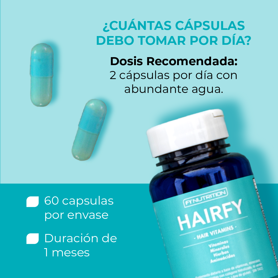 Combo Cabello: Vitaminas Hairfy + Ácido Hialurónico