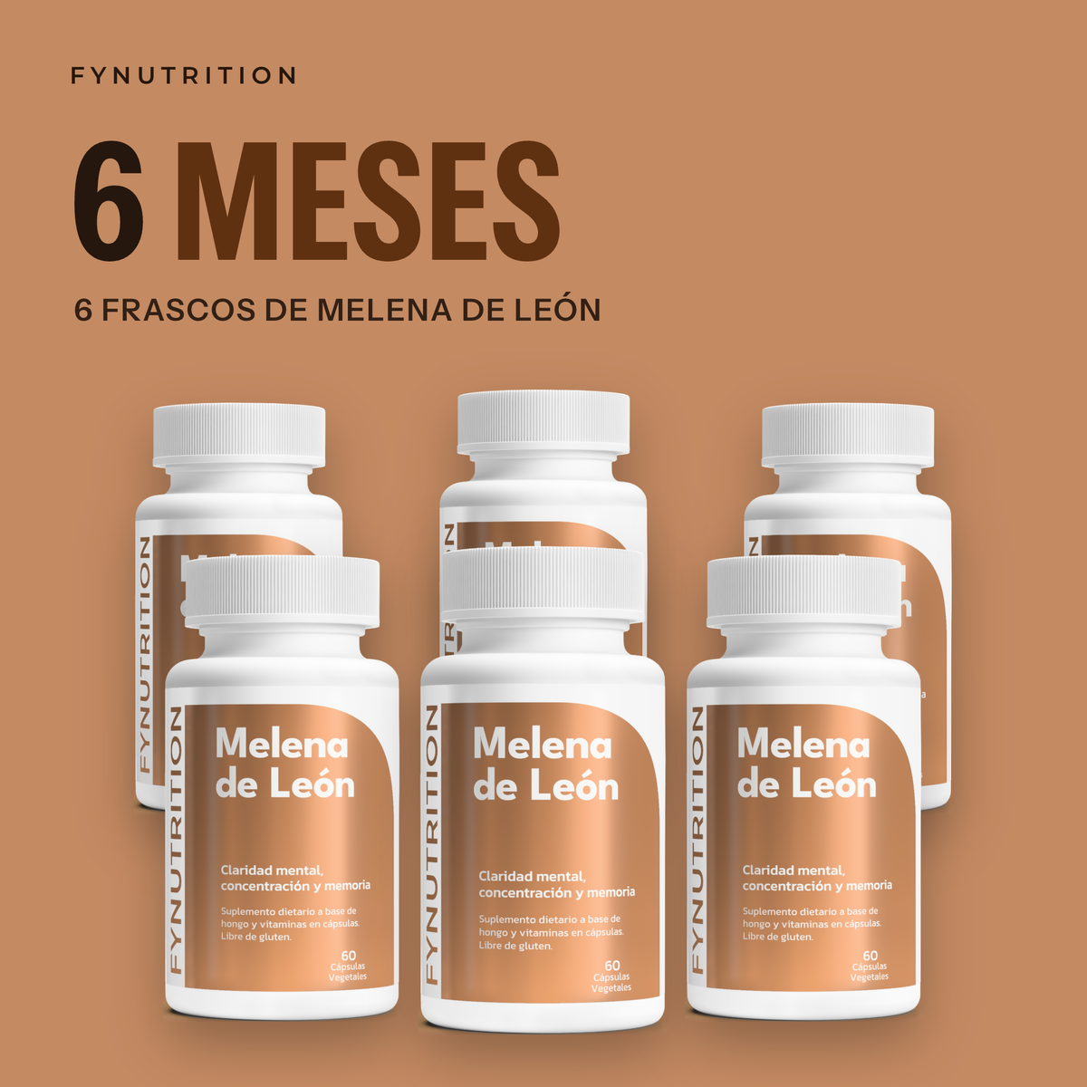 Melena de León: 6 meses (6 frascos) – FYNUTRITION