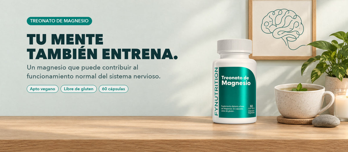 Treonato de Magnesio Fynutrition - Tu mente también entrena